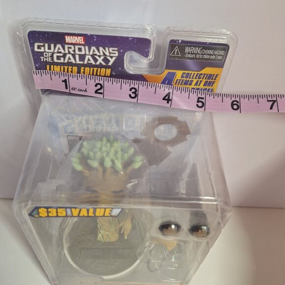 Marvel Guardians Of The Galaxy 3D Vinyl Figure Groot Body Knocker Earbuds Scaler - Picture 2 of 6